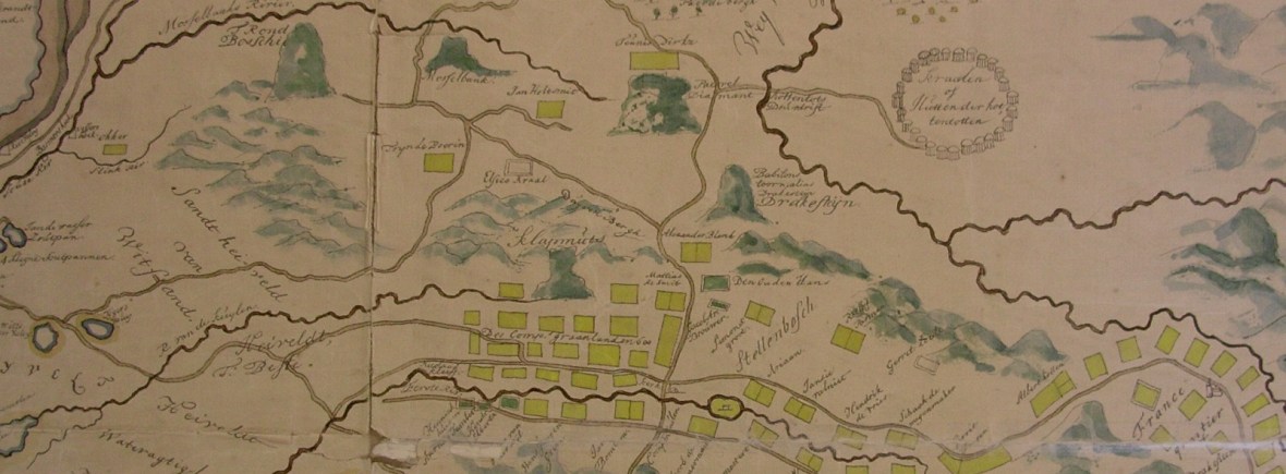 Map of the Cape Peninsula 17th century. Western Cape Archives and Records Service M1/273