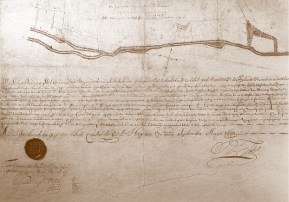 Original Deed of Grant for Spier. Western Cape Archives and Records Service. OSF (16) 1/53